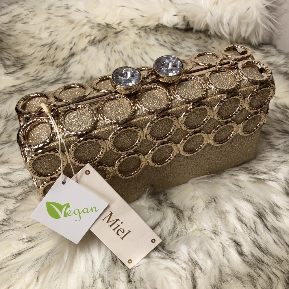 women's bag, color gold , perfect for parties